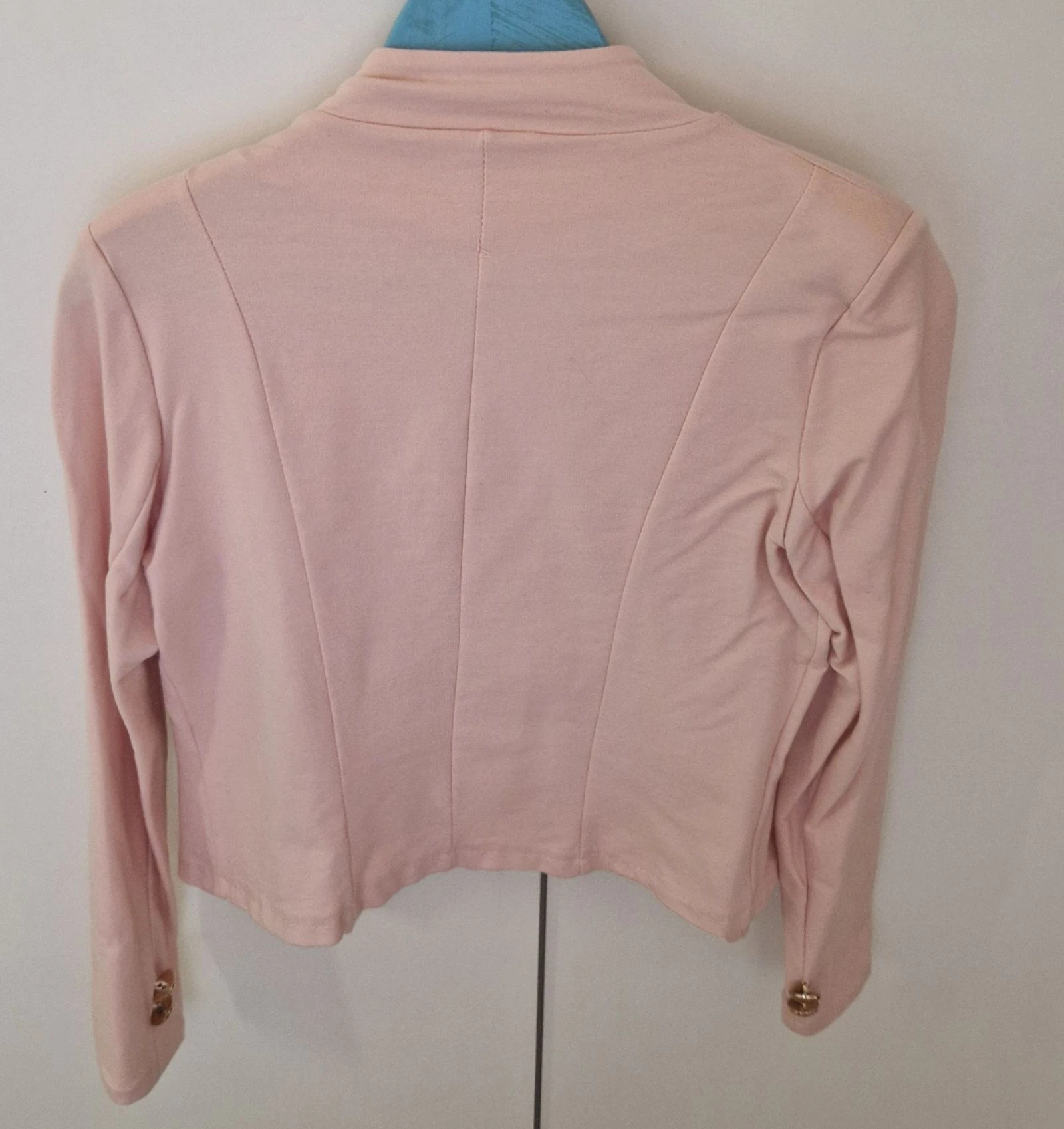 Chaqueta blazer rosa militar Vestidor de Poupee talla M – photo 11